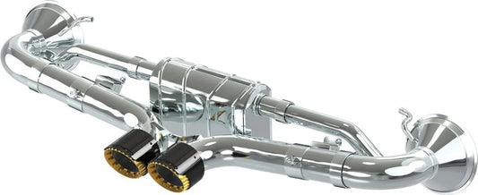 Capristo Valved Exhaust Muffler with Carbon Tips