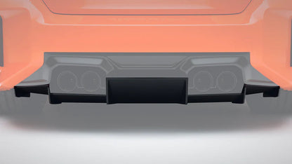 BMW M2 G87 Carbon Fibre Underfloor by Alpha-N (2023 + ) - Carbon Rear Diffuser