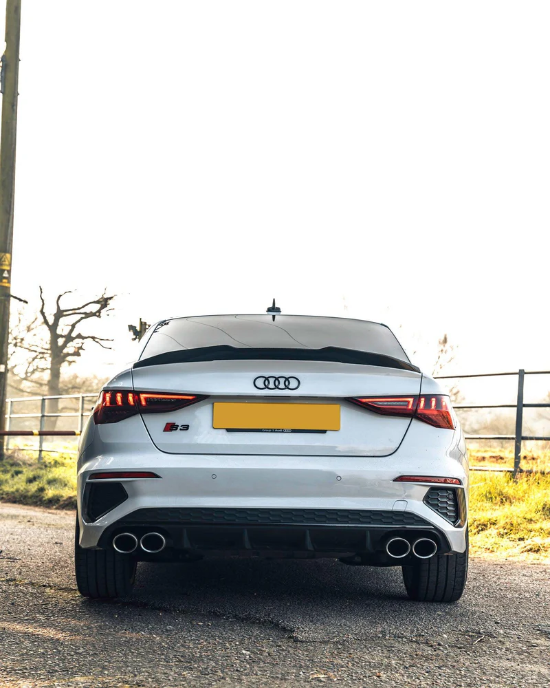 TRE Pre-preg Carbon Fibre Ducktail Rear Spoiler for Audi A3, S3 & RS3 (2021+, 8Y)