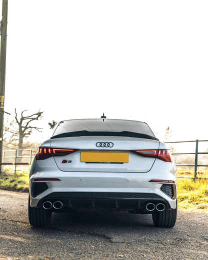 TRE Pre-preg Carbon Fibre Ducktail Rear Spoiler for Audi A3, S3 & RS3 (2021+, 8Y)