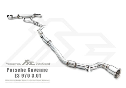 Porsche 9YA.1 / 9YA.2 Cayenne 3.0T Valvetronic Catback Exhaust
