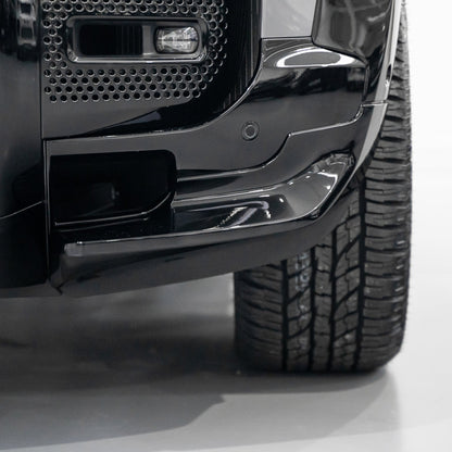 New Defender WideTrack Front Canards By Urban Automotive - Front Bumper Attachment