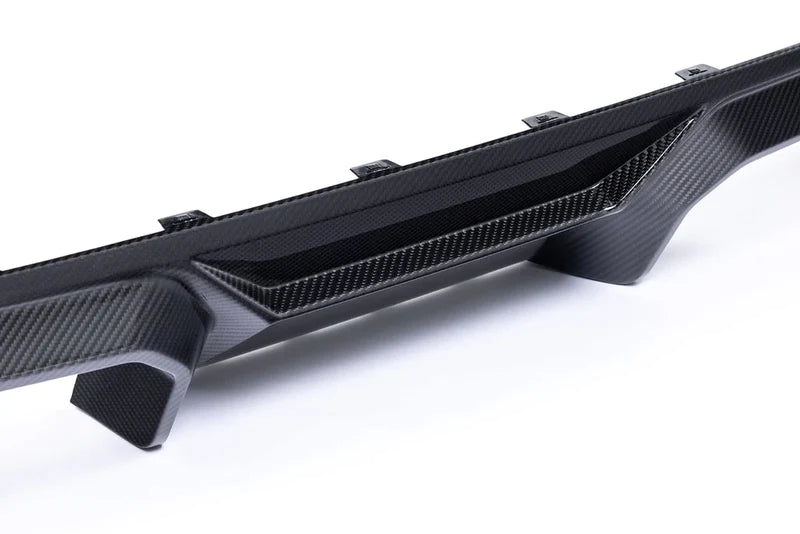 BMW M2 G87 Carbon Fibre Rear Diffuser by Alpha-N (2023 + ) - Carbon Rear Diffuser