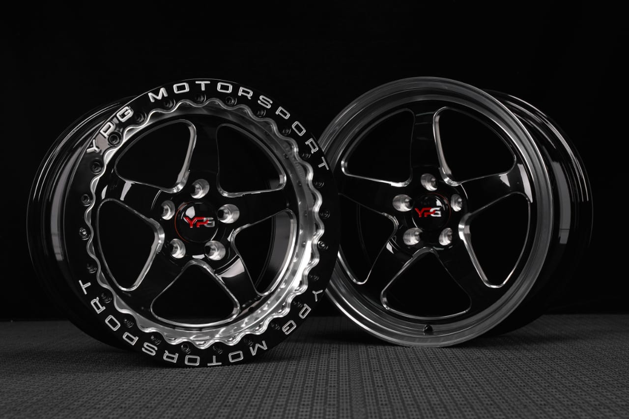 YPG Motorsport Forged Beadlock Drag Wheels Ferrari 488 F8 Tributo