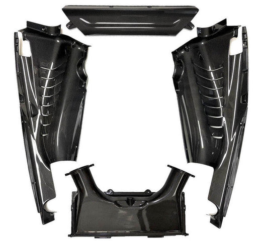 Carbon Fiber 4 Piece Engine Bay Set - Ferrari 488 GTB Coupe - Reinhart Autohaus