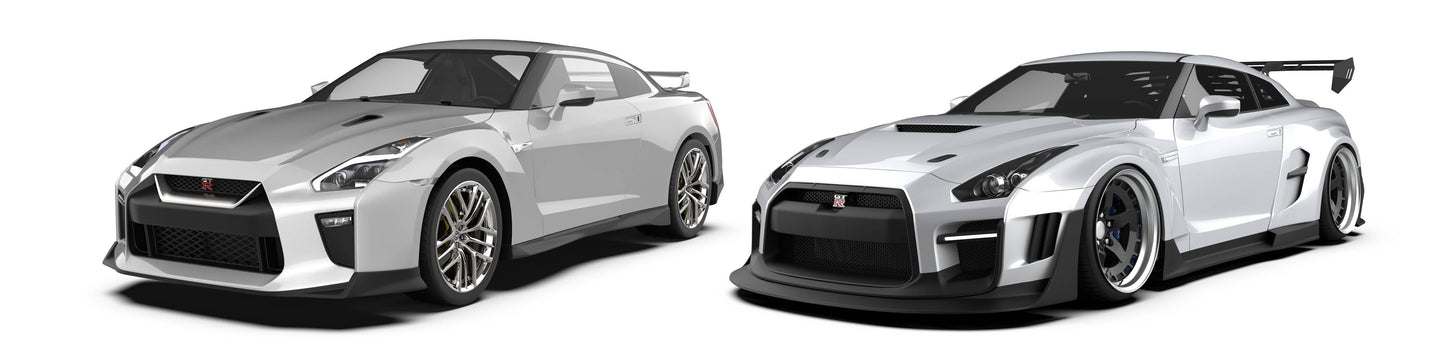 Robot Craftsman Nissan GTR Body Kit R35 Widebody