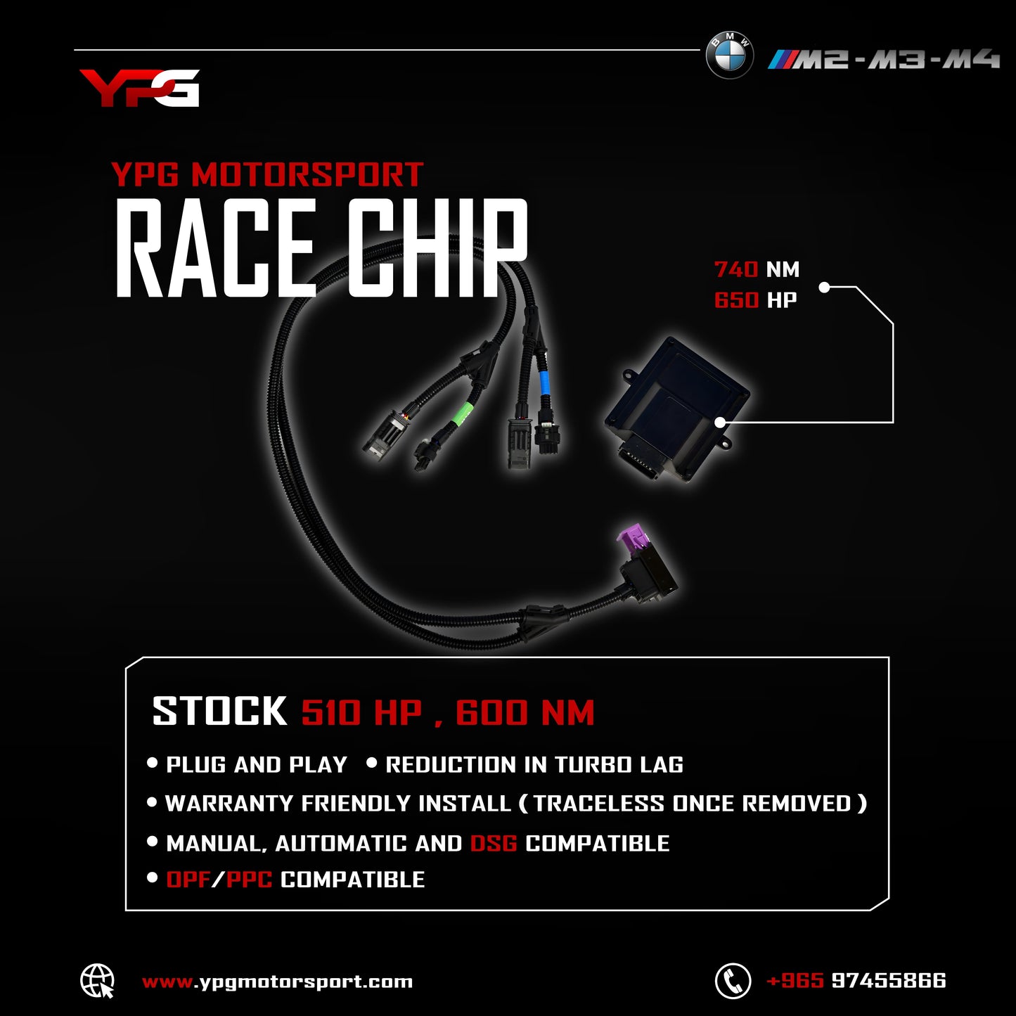 BMW G8X Race Chip | YPG Motorsport