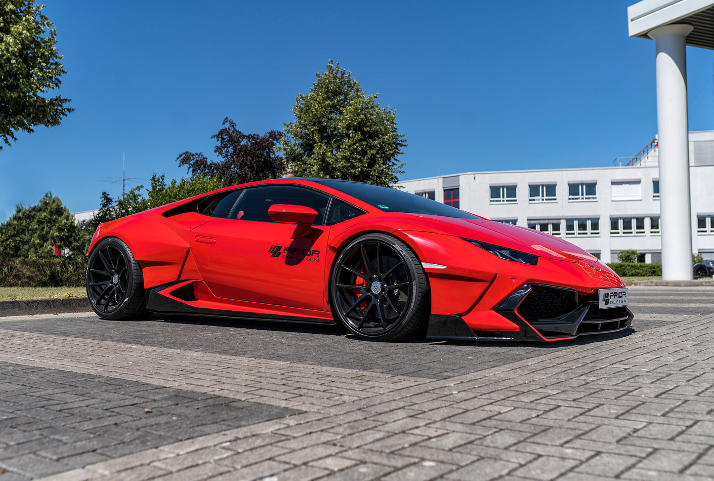PDLP610WB Widenings 8 pcs. for Lamborghini Huracán