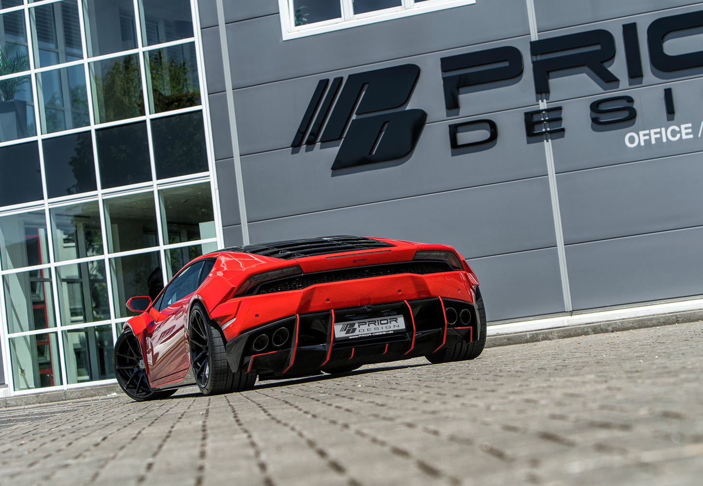 PDLP610WB Widenings 8 pcs. for Lamborghini Huracán