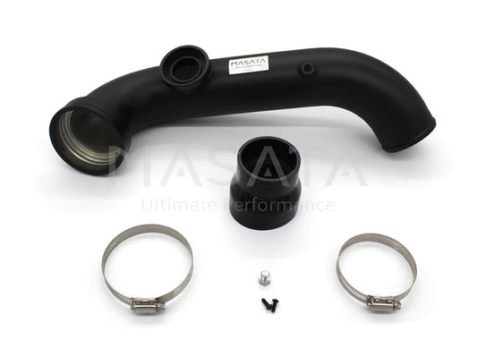 Masata BMW N54 E82 E90 E92 Aluminium Chargepipe with HKS BOV Blow Off Valve (1M, 135i & 335i) - RMT Performance European & Exotics