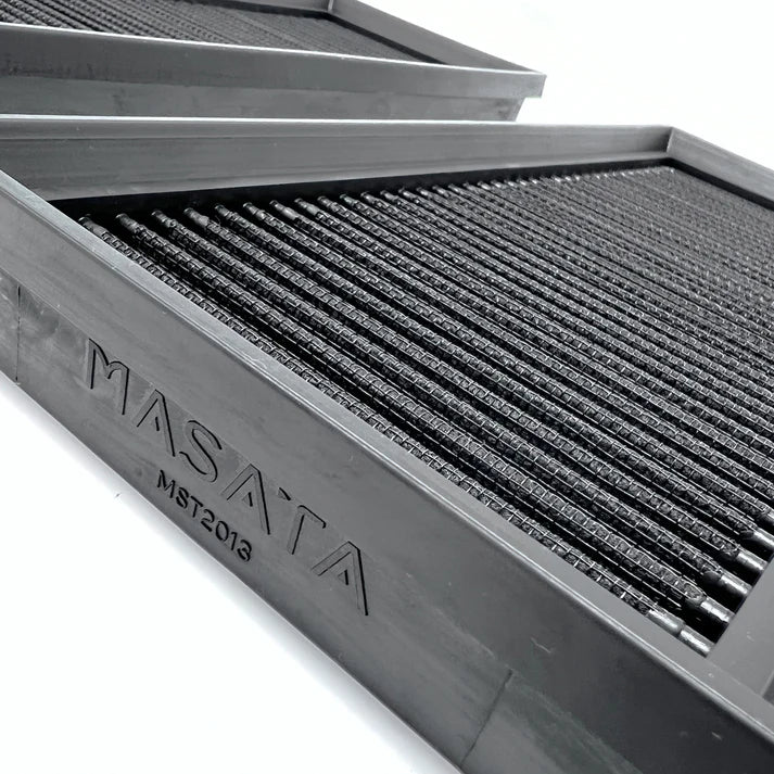Masata Mercedes-AMG M156 W204 W212 R230 Panel Air Dry Filter (Inc. C63 E63 ML63 & SL63) - Air Intake