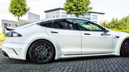 PD-S1000 Widebody Aerodynamic Kit / Body Kit suitable for all Tesla Model S [2016+] inkl. P90D, 100D & P100D.