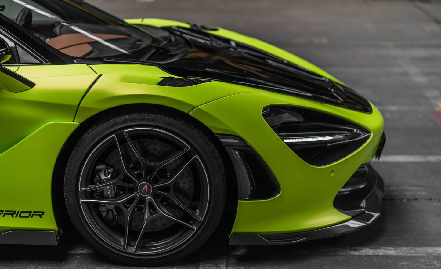 PD720R Front Add-On Lip Spoiler for McLaren 720S
