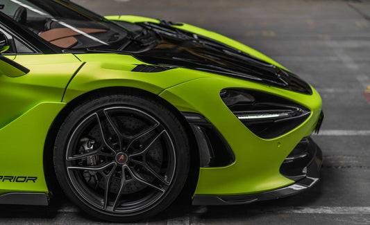 PD720R Front Add-On Lip Spoiler for McLaren 720S