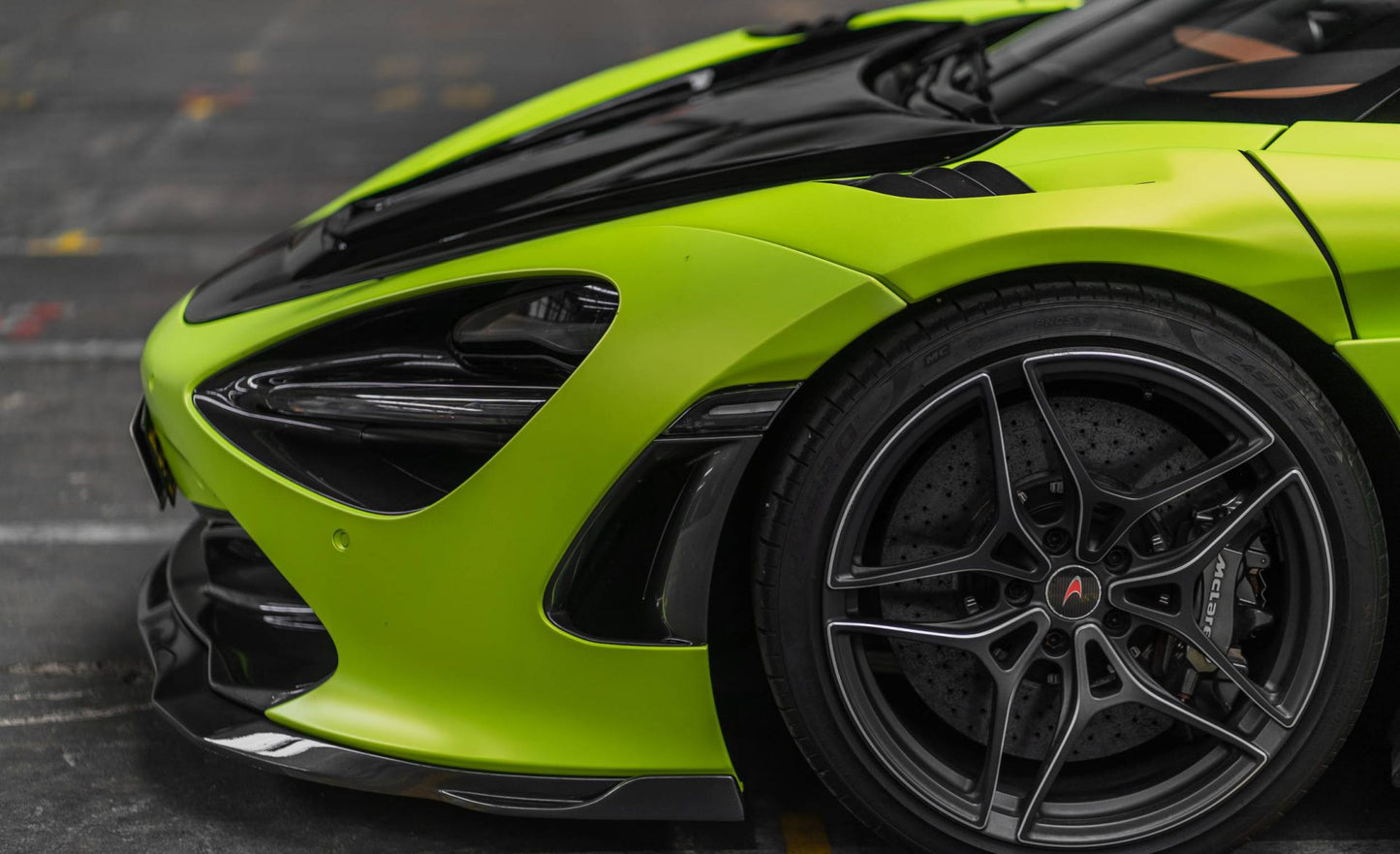 PD720R Front Add-On Lip Spoiler for McLaren 720S