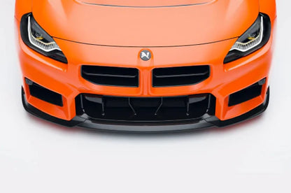 BMW M2 G87 Carbon Fibre Clubsport Front Splitter by Alpha-N (2023 + ) - Carbon Splitter
