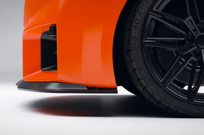 BMW M2 G87 Carbon Fibre Clubsport Front Splitter by Alpha-N (2023 + ) - Carbon Splitter