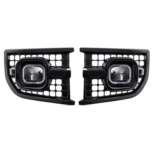 Front Square DRL Intakes - High Power LED For New Land Rover New Defender By Urban Automotive - Headlight Modules