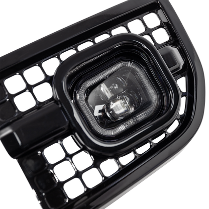 Front Square DRL Intakes - High Power LED For New Land Rover New Defender By Urban Automotive - Headlight Modules