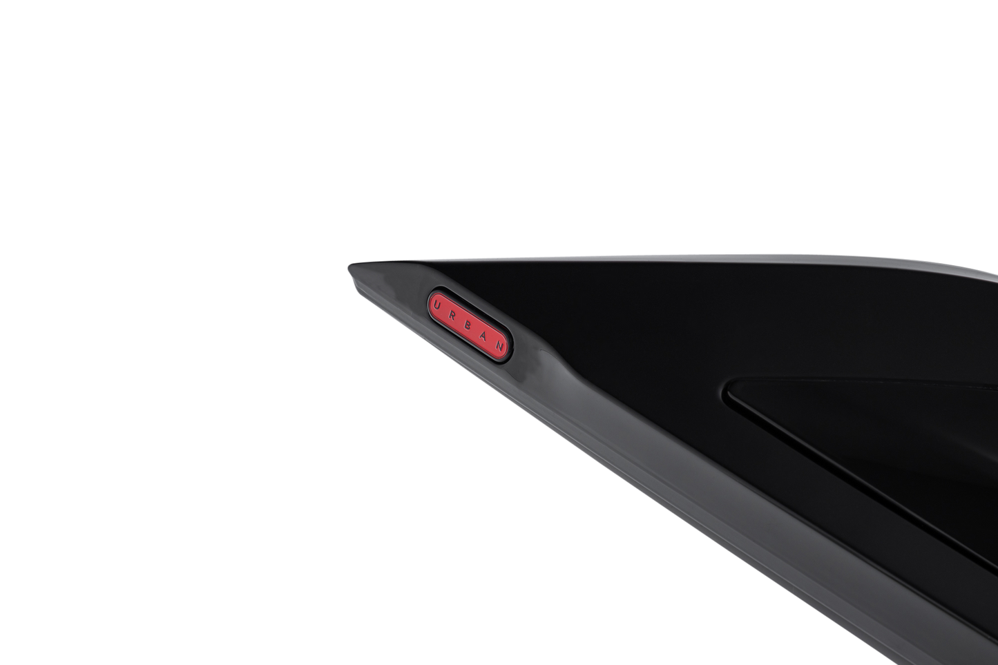 Urban New Defender ’Best Of British’ Bonnet Vent Set By Urban Automotive - Urban Tablet Badge Red - Carbon Hood