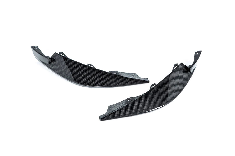 Alpha-N Carbon Fibre Front Bumper Corner Inserts for BMW M3 & M4 (2021 + G80 G81 G82 G83) - Front Bumper Attachment