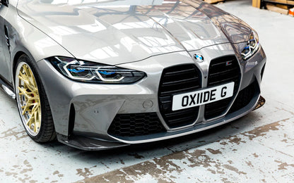 Alpha-N Carbon Fibre Front Bumper Corner Inserts for BMW M3 & M4 (2021 + G80 G81 G82 G83) - Front Bumper Attachment