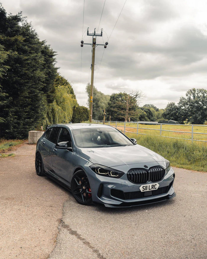 BMW 1 Series & M135i F40 EVO-1 Gloss Black Side Skirts by ZAERO (2019-2024)
