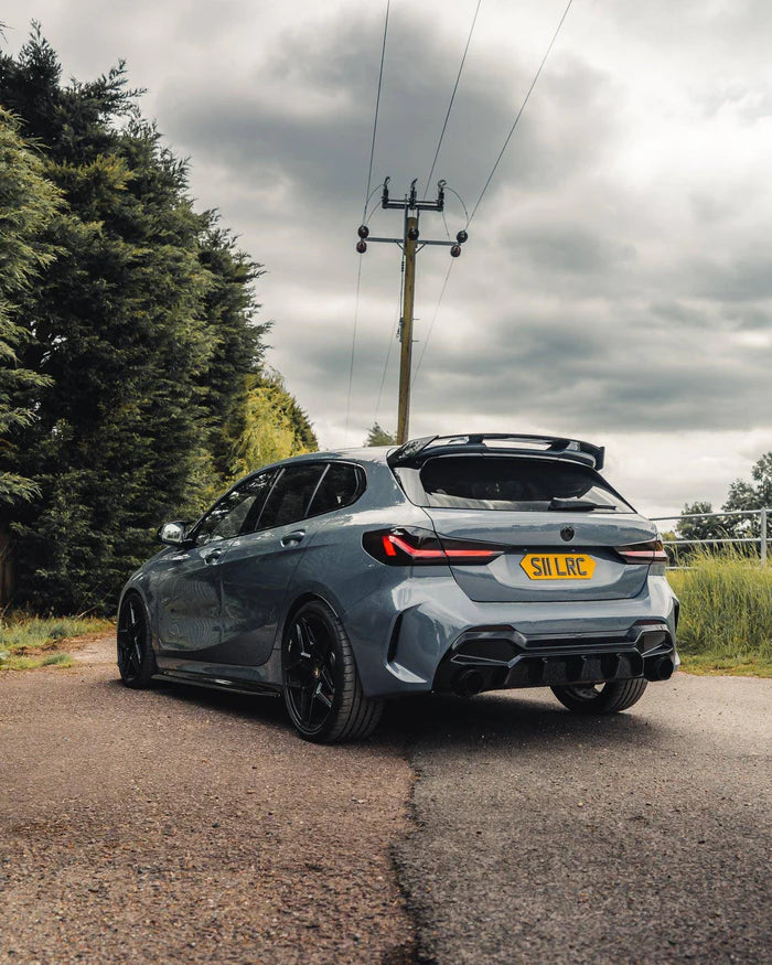 BMW 1 Series & M135i F40 EVO-1 Gloss Black Side Skirts by ZAERO (2019-2024)