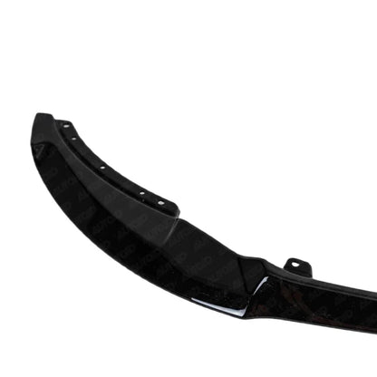 BMW 2 Series, M235i & M240i F22 F23 EVO-1 Gloss Black Front Splitter by ZAERO (2014-2019)