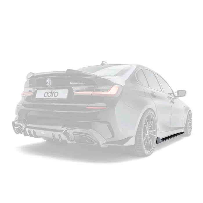 BMW 3 Series M340i G20 Carbon Fibre Side Skirt by Adro (2018+)