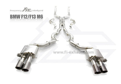 BMW F12/F13 M6 Valvetronic Catback Exhaust