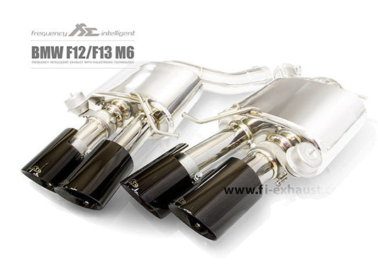 Bmw f12 f13 m6 4.4tt s63b 44tu 2011 2018 valvetronic catback exhaust d
