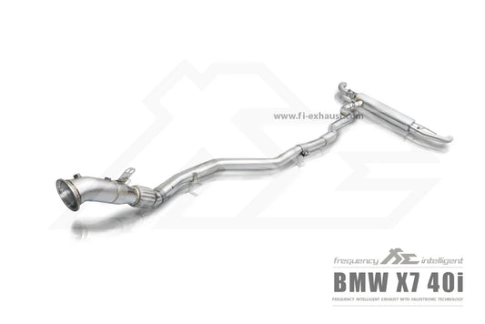BMW G07 X7 40i Valvetronic Catback Exhaust