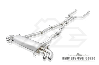 Bmw g14 g15 m850i 4.4tt n63 2019 valvetronic catback exhaust d