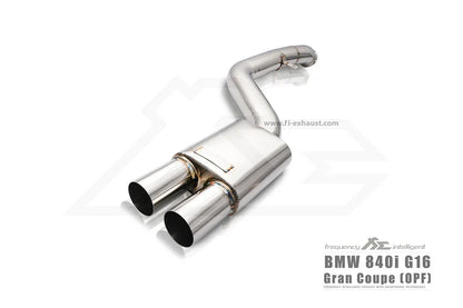 Bmw g16 840i gran coupe 3.0t b58 2019 valvetronic catback exhaust d