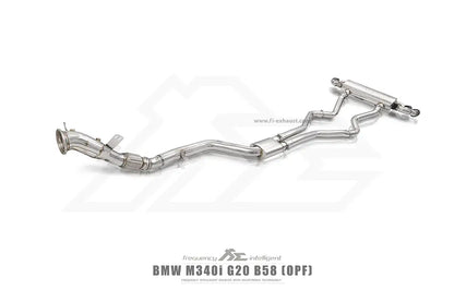 BMW G20/G21 M340i | 3.0T B58 | 2019+ (Quad Tips) Valvetronic Catback Exhaust