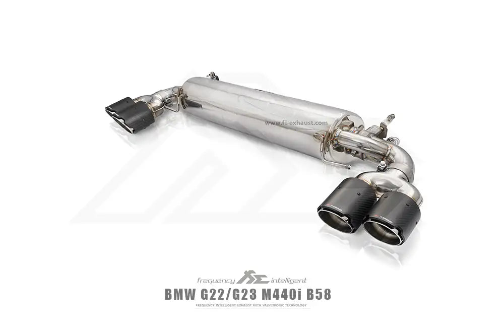BMW G22/G23/G26 M440i | 3.0T B58 | 2021+ (Quad Tips) Valvetronic Catback Exhaust