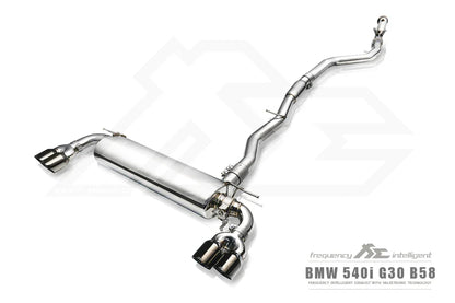 BMW G30 540i Valvetronic Catback Exhaust