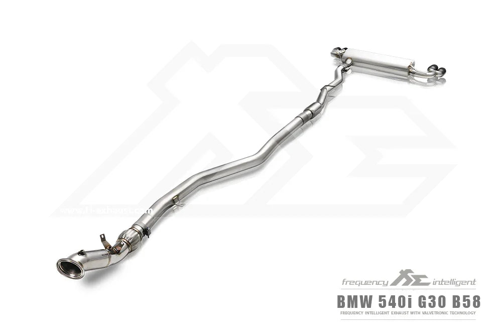 Bmw g30 540i 3.0t b58 2017 2023 valvetronic catback exhaust d