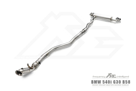 Bmw g30 540i 3.0t b58 2017 2023 valvetronic catback exhaust d