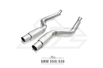Bmw g30 m550i 4.4tt n63 2017 2023 valvetronic catback exhaust d