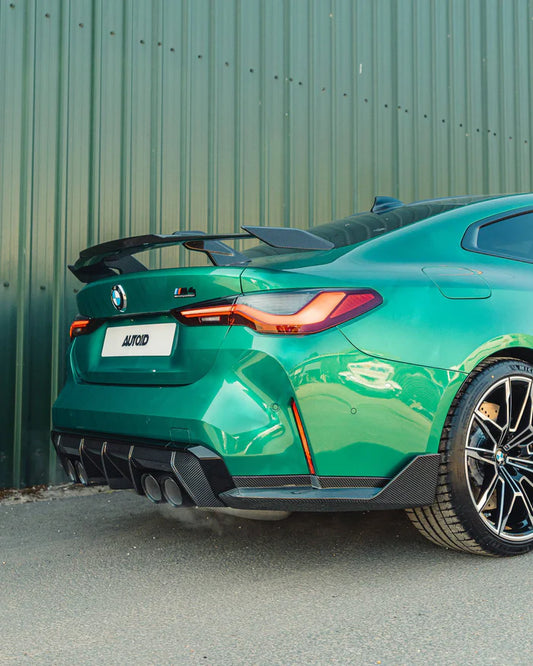 BMW G80 M3 & G82 M4 Pre-Preg Carbon Fibre Performance Rear Winglets by TRE (2021+)