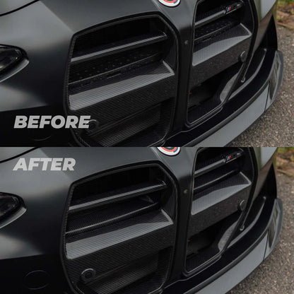 BMW G80 G81 M3 & G82 G83 M4 Pre-Preg Carbon Fibre Foam Crash Bar Cover by TRE (2021+)