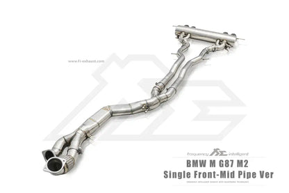 BMW G87 M2 Single Front Mid Pipe Valvetronic Catback Exhaust