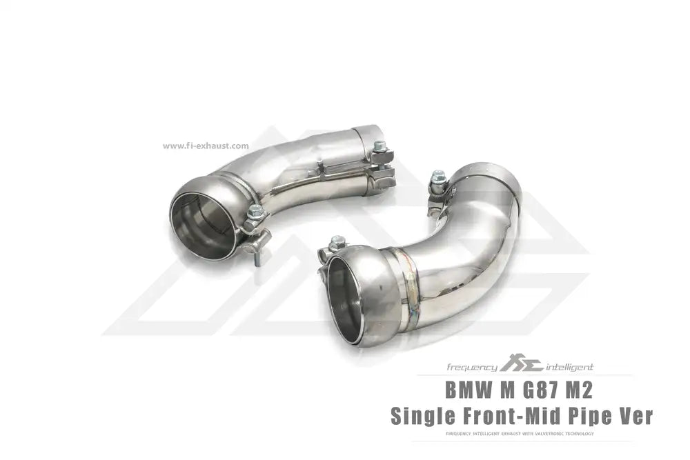 BMW G87 M2 Single Front Mid Pipe Valvetronic Catback Exhaust