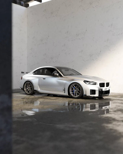 BMW G87 M2 TR87 Carbon Fibre Rear Bumper Winglets by TRE (2023+)