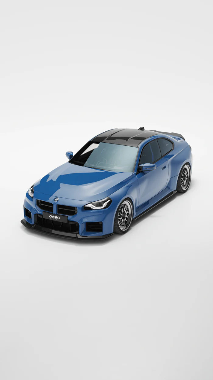 BMW M2 G87 EVO-S Gloss Black Side Skirts by ZAERO (2023+)