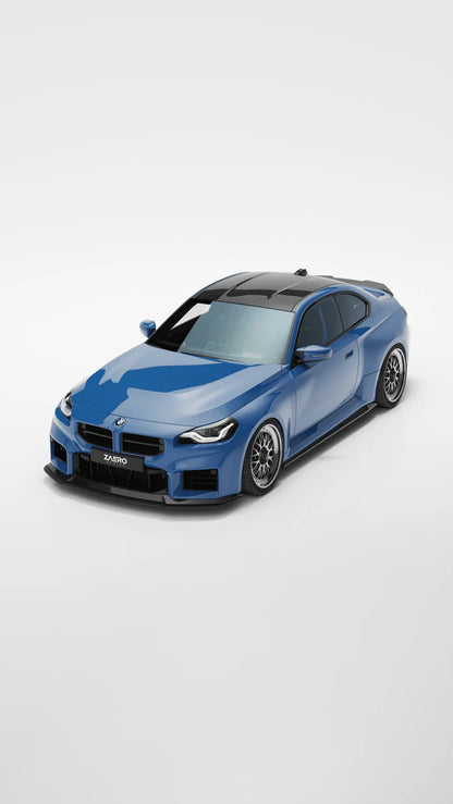 BMW M2 G87 EVO-S Gloss Black Side Skirts by ZAERO (2023+)