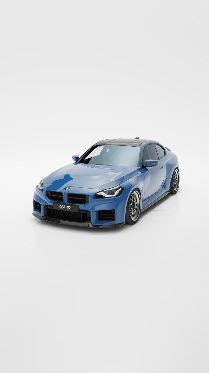 BMW M2 G87 EVO-S Gloss Black Side Skirts by ZAERO (2023+)