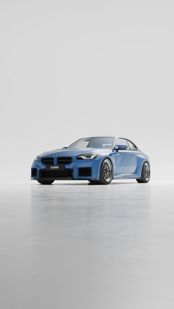 BMW M2 G87 EVO-S Gloss Black Side Skirts by ZAERO (2023+)